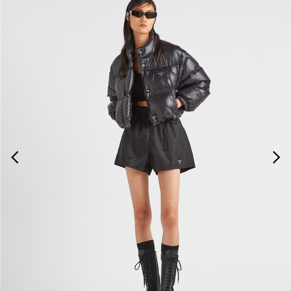 Prada down Black Puffer Jacket